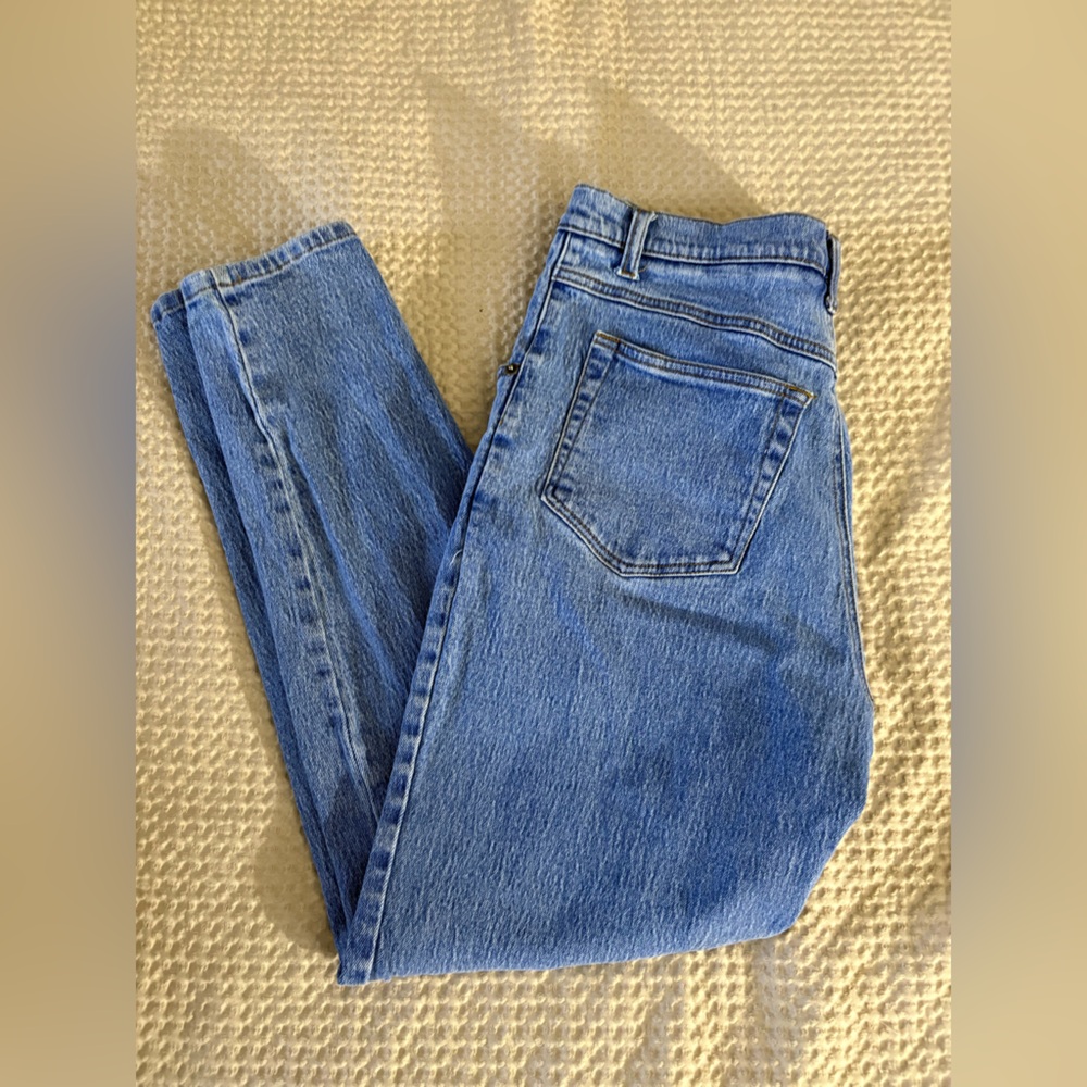 Zana Di Women's Straight Leg Blue Jeans